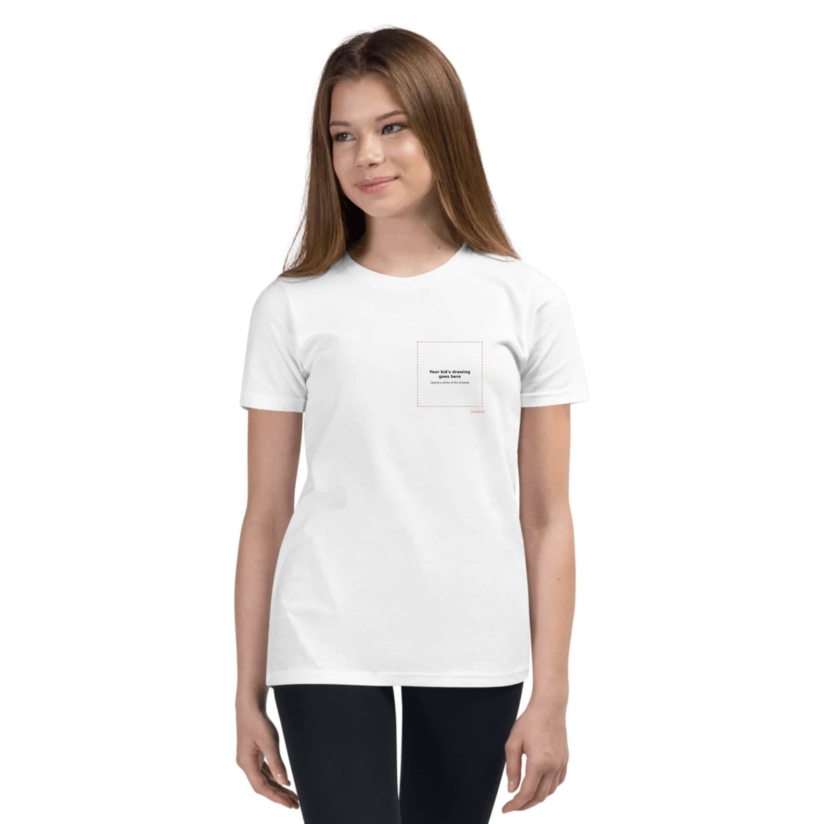 Your Kid's Drawing Front & Back Tee