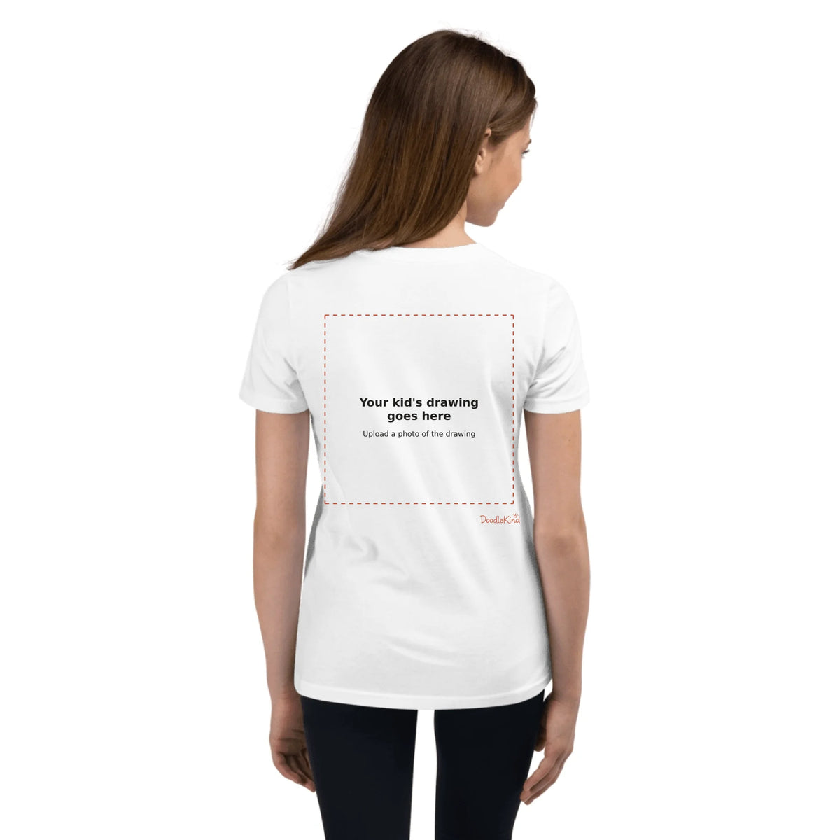 Your Kid's Drawing Front & Back Tee