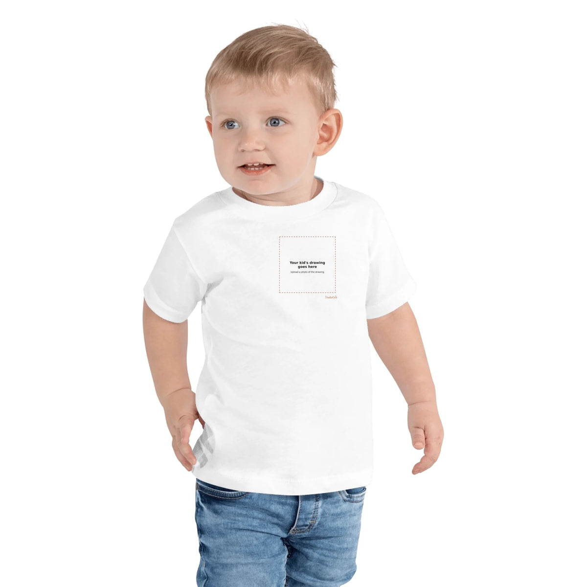Your Kid's Drawing Front & Back Tee