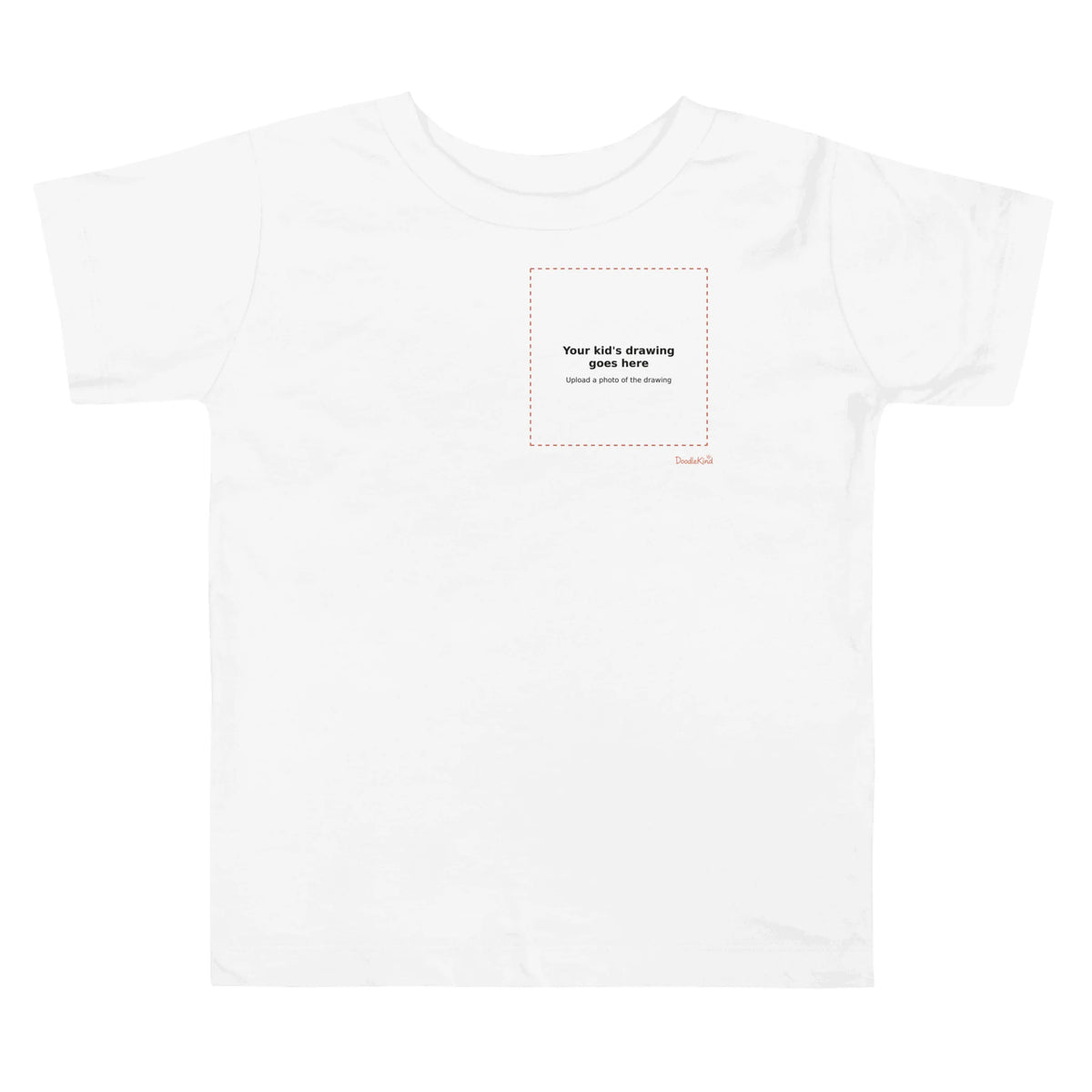 Your Kid's Drawing Front & Back Tee