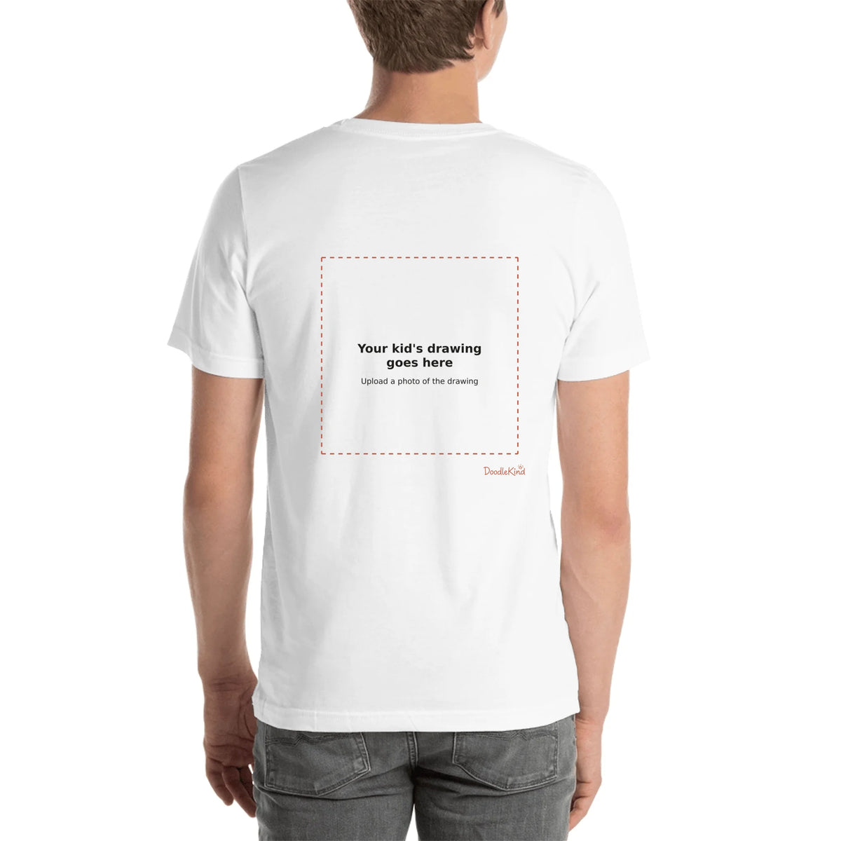 Your Kid's Drawing Front & Back Tee