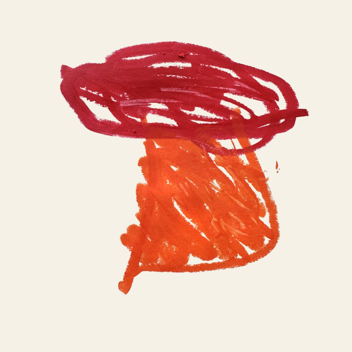 Safe Alien, original drawing by Allie, age 4